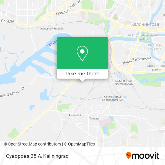Суворова 25 А map