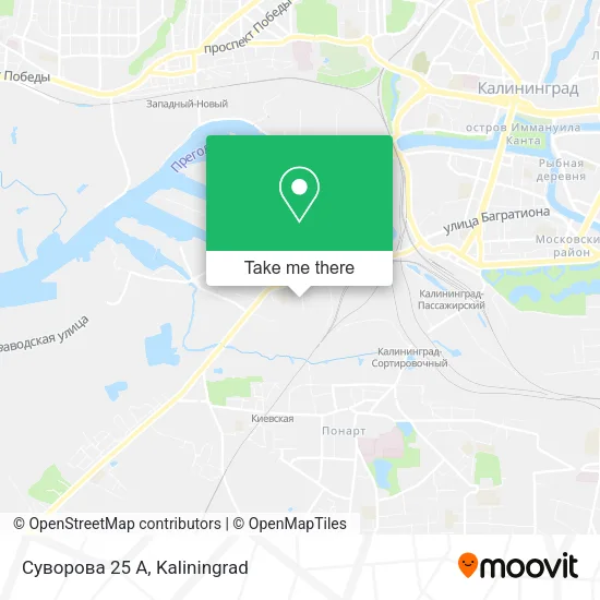 Суворова 25 А map