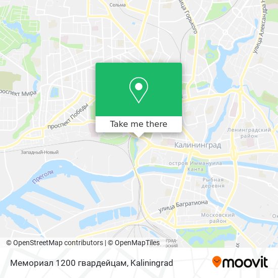 Мемориал 1200 гвардейцам map