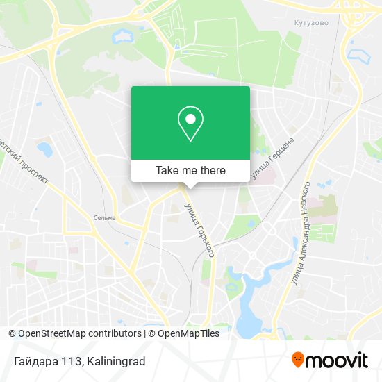 Гайдара 113 map