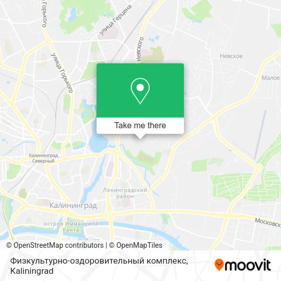 Физкультурно-оздоровительный комплекс map