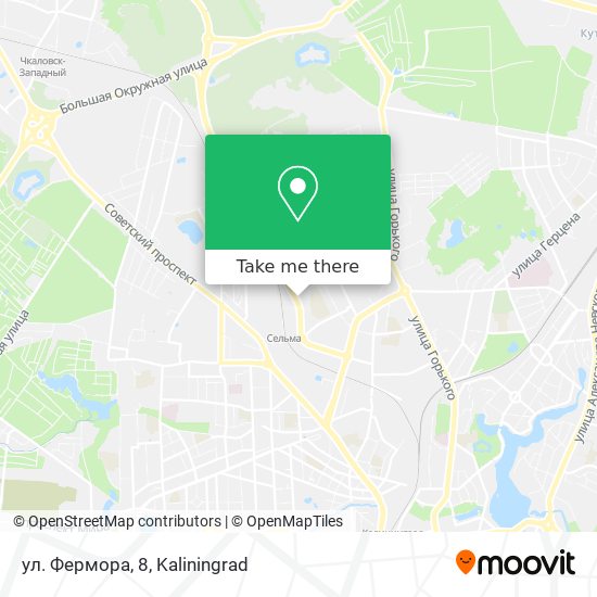 ул. Фермора, 8 map