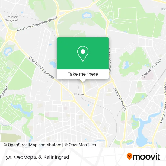 ул. Фермора, 8 map
