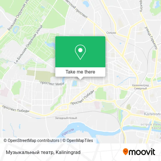 Музыкальный театр map