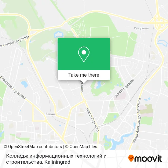 Колледж информационных технологий и строительства map