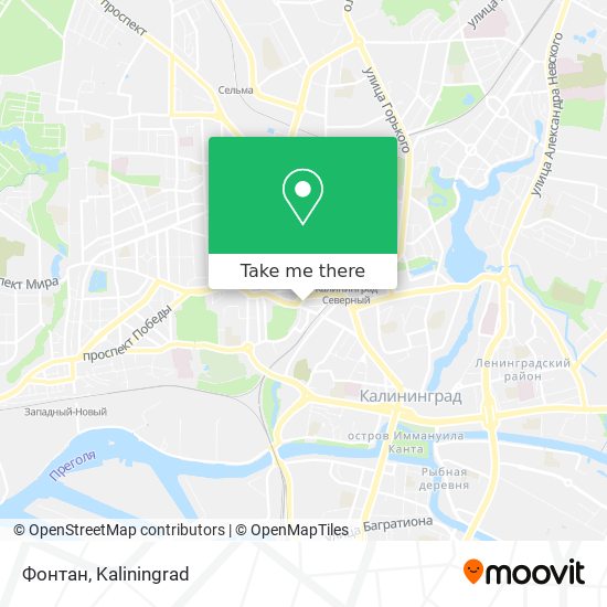 Фонтан map