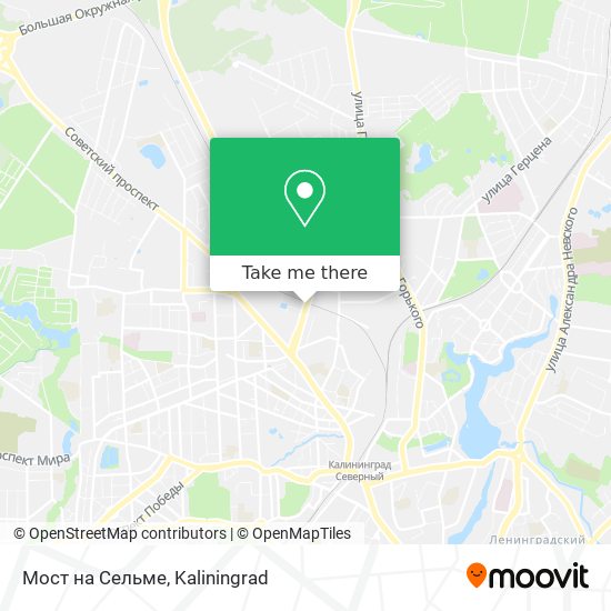 Мост на Сельме map