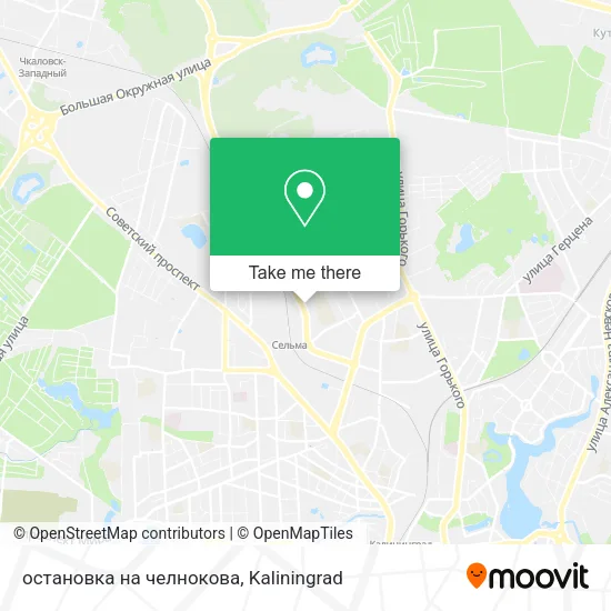 остановка на челнокова map