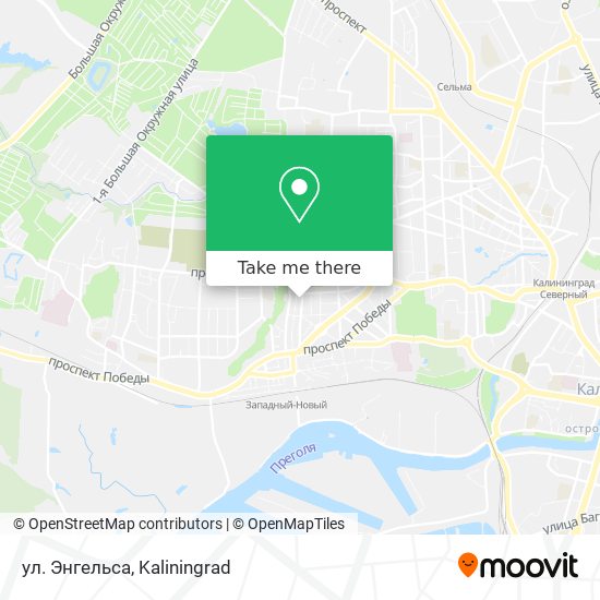 ул. Энгельса map