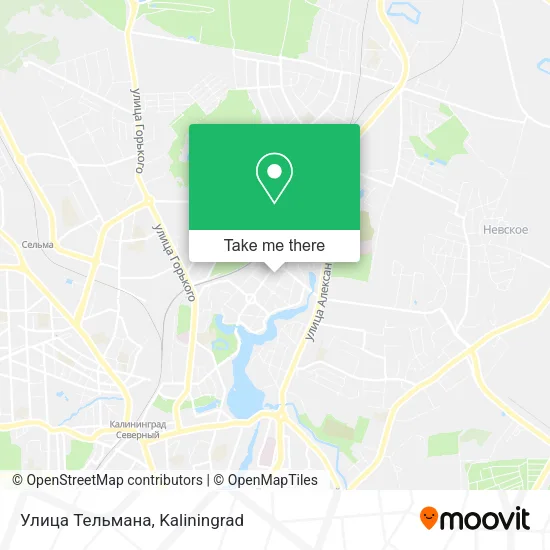 Улица Тельмана map
