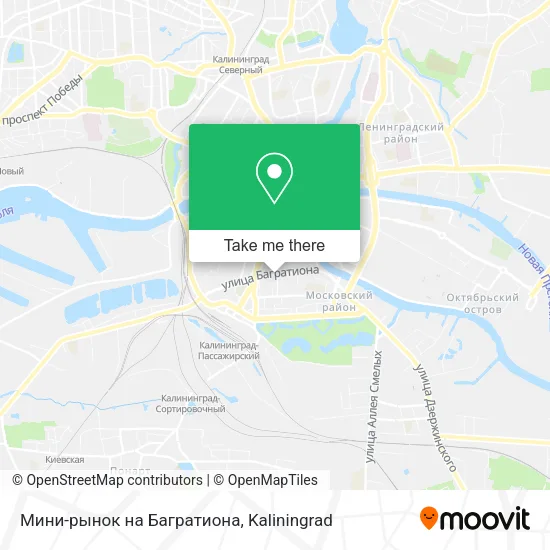 Мини-рынок на Багратиона map