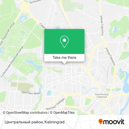 Центральный район map