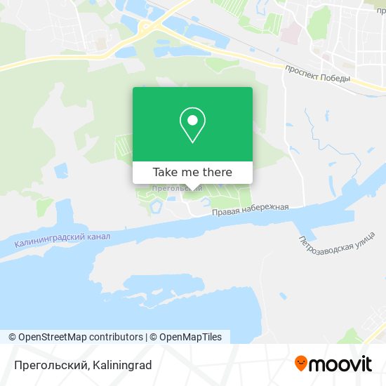 Прегольский map