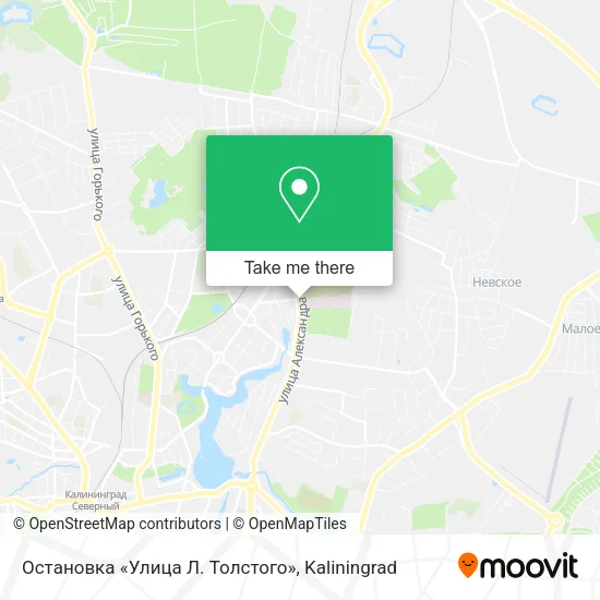 Остановка «Улица Л. Толстого» map