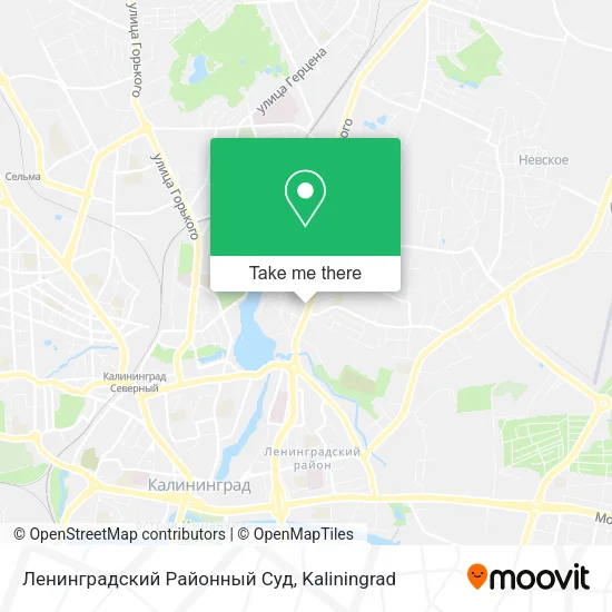 Ленинградский Районный Суд map
