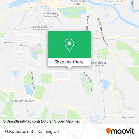 О.Кошевого 35 map