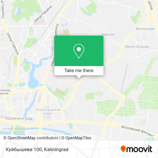 Куйбышева 100 map