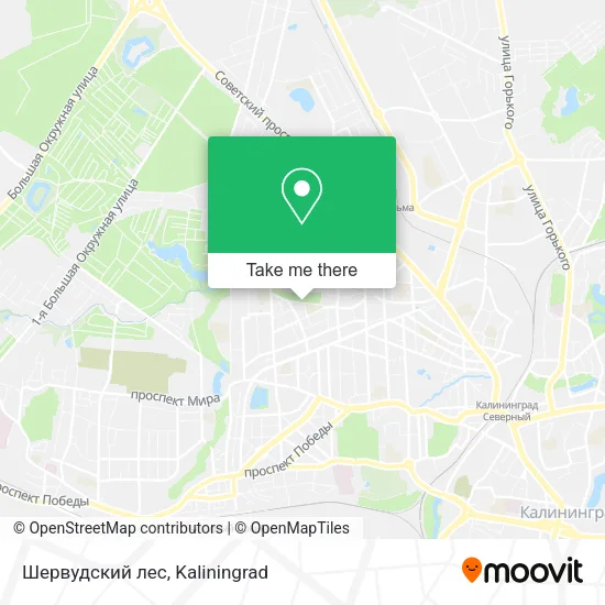 Шервудский лес map