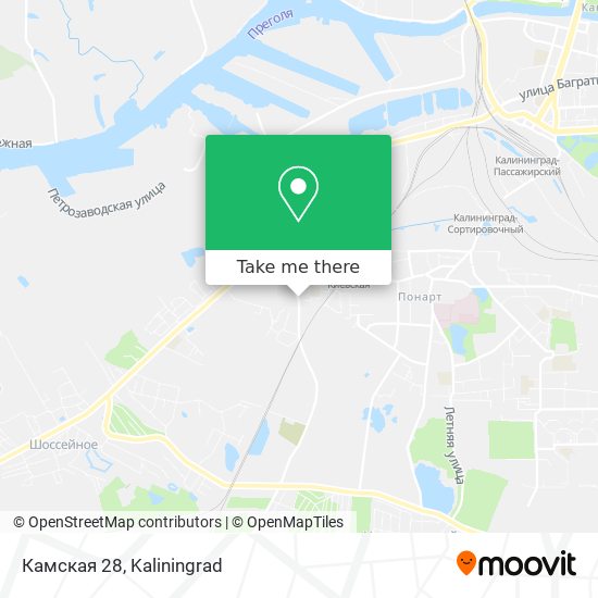 Камская 28 map