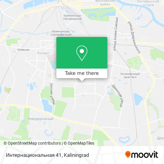 Интернациональная 41 map