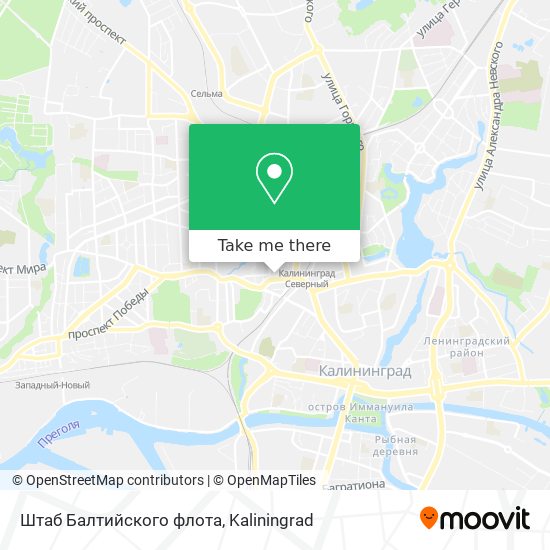 Штаб Балтийского флота map