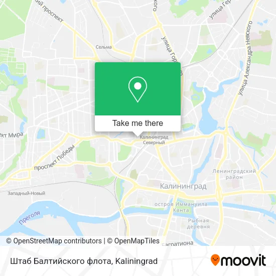 Штаб Балтийского флота map