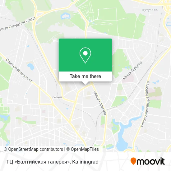 ТЦ «Балтийская галерея» map