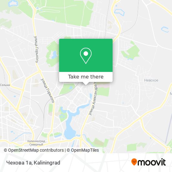 Чехова 1а map