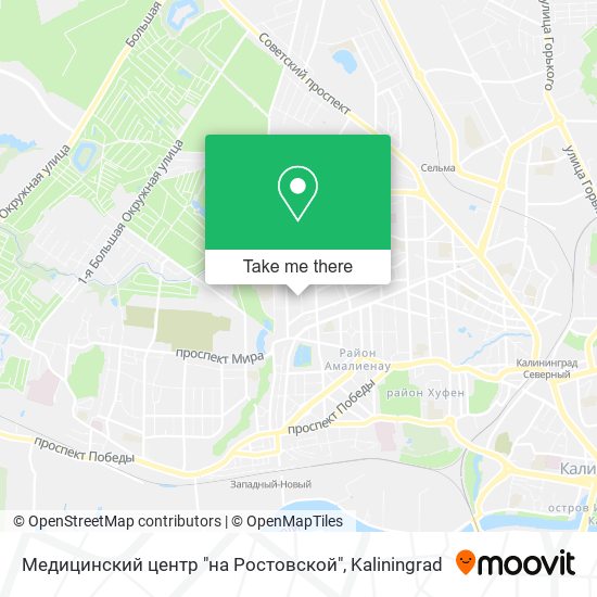 Медицинский центр "на Ростовской" map