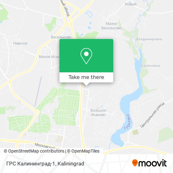ГРС Калининград-1 map