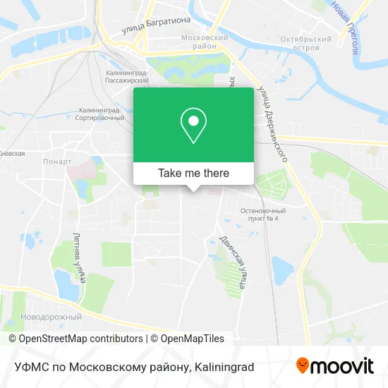 УФМС по Московскому району map