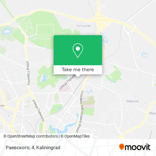 Раевского, 4 map