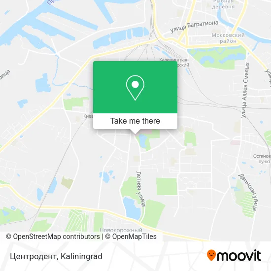Центродент map