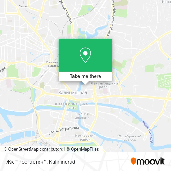 Жк ""Росгартен"" map