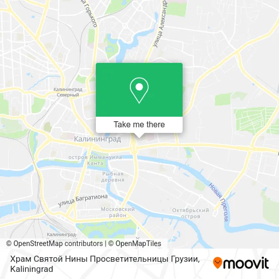 Храм Святой Нины Просветительницы Грузии map