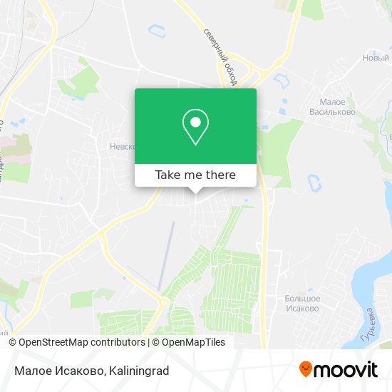 Малое Исаково map