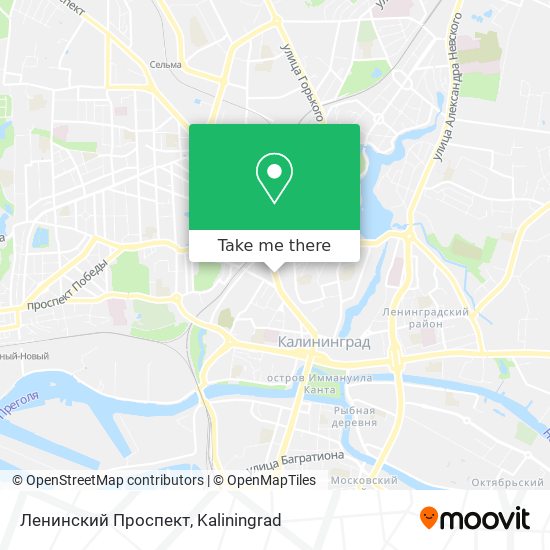 Ленинский Проспект map