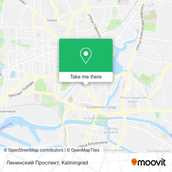 Ленинский Проспект map