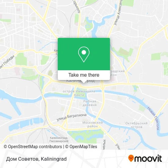 Дом Советов map