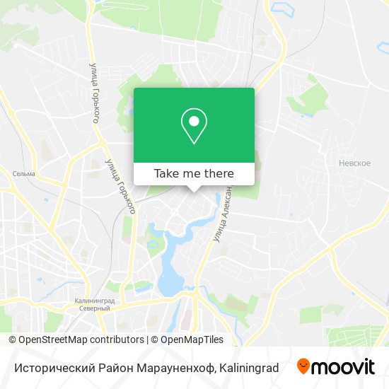 Исторический Район Марауненхоф map