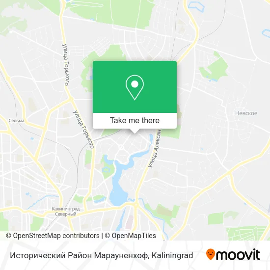 Исторический Район Марауненхоф map