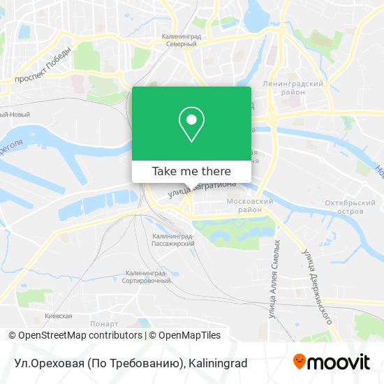 Ул.Ореховая (По Требованию) map