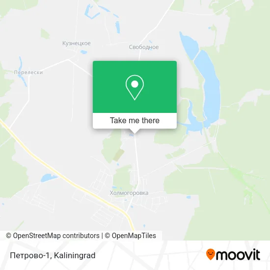 Петрово-1 map