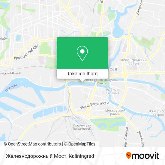 Железнодорожный Мост map