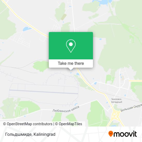 Гольдшмиде map