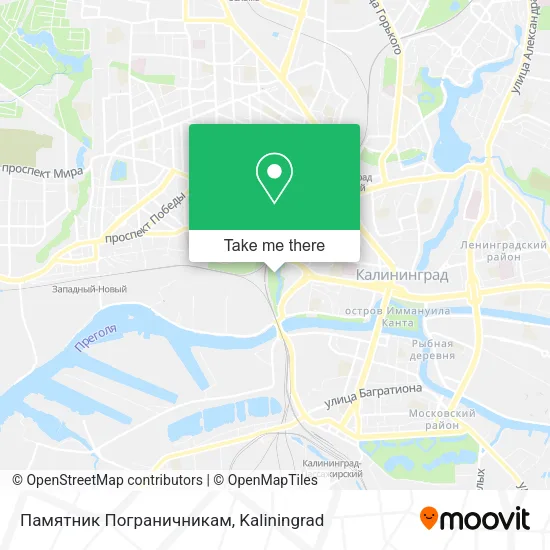 Памятник Пограничникам map