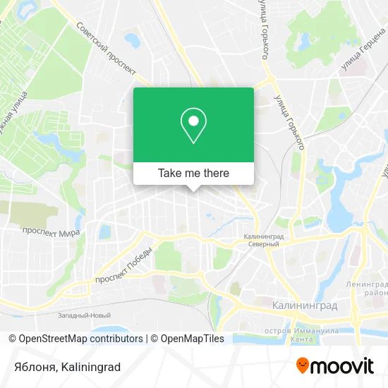 Яблоня map