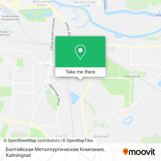 Балтийская Металлургическая Компания map