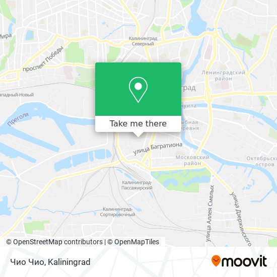 Чио Чио map