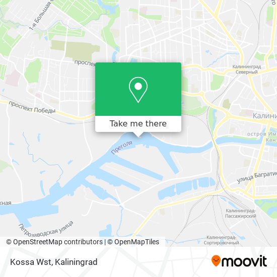 Kossa Wst map